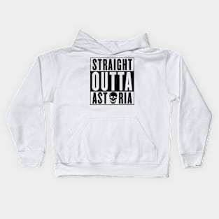 Straight Outta Astoria Kids Hoodie